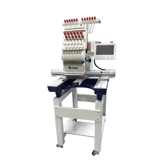 Single Head Cap Flat Garment A1 Computerized Embroidery Machine Embroidery Thread Wholesale
