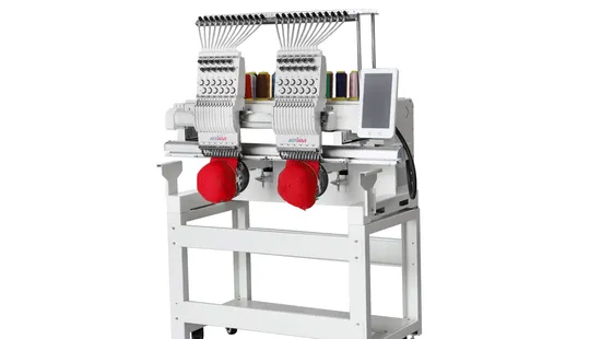 Two Head Embroidery Machine with Power Function and Techniacl