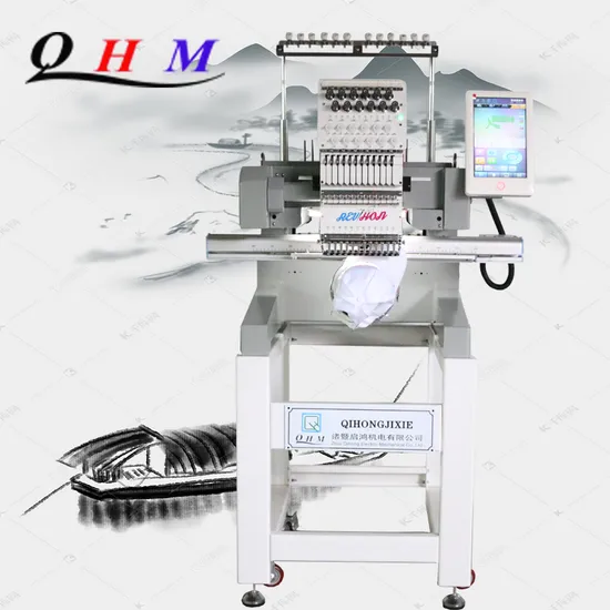High Quality T-Shirt and Cap Computerized Embroidery Machine for Garments