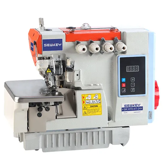 SK H7D-4T-24 Super High-Speed Direct Drive Overlock Sewing Machine