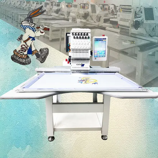 Yonthin Hot Sell Cap Garment Embroidery Single Head Computerized with 500*800