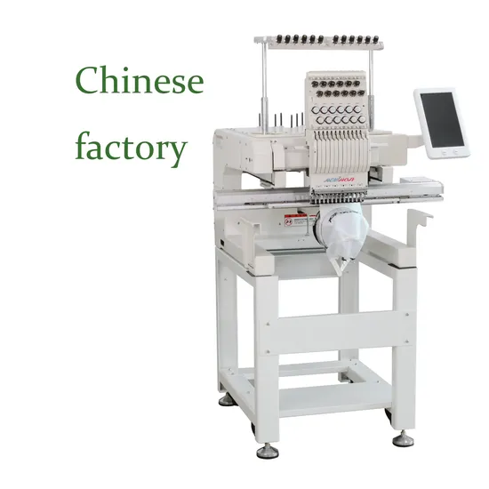 Fortever Single Head 12/15 Needles Computerized Embroidery Machine