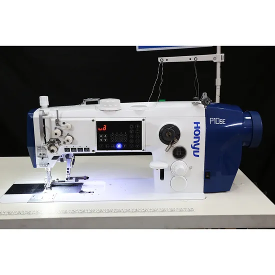 P10SE-330740 Digital computer car furniture unison feed heavy duty sewing machine