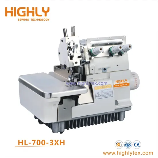 Hl-700-3xh Three Thread High Speed Industrial Overlock Sewing Machine