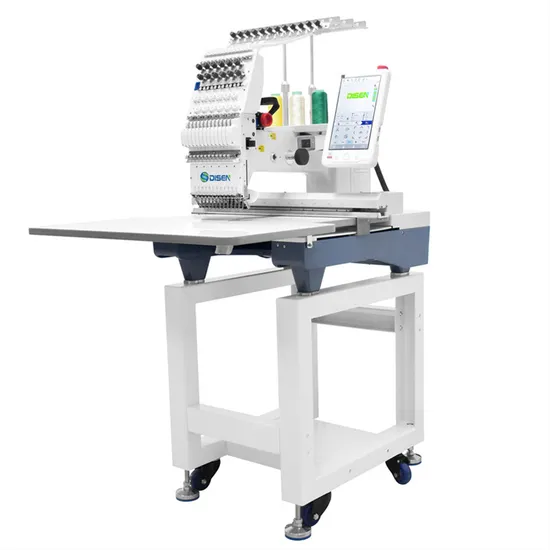 High Quality Single Head 12/15 Needles Computerized Cap Embroidery Machine Price Chinese Factory
