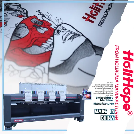 5 Years Quality Warranty! ! ! 4 Head Zsk Softwares for Holiauma Computerized Embroidery Machine PRO Maker Parts Price