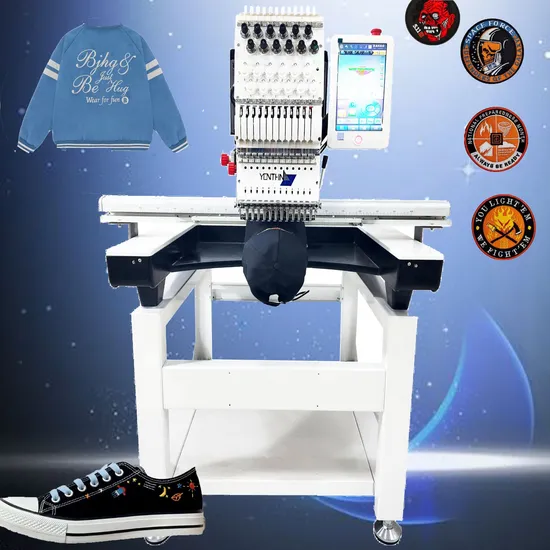Yonthin Professional Embroidery Machine Computer Embroidery Machine Embroidery Making Machine