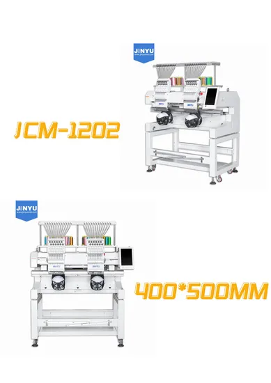 Two Heads Jinyu Good Price Easy Operation Embroidery Machine