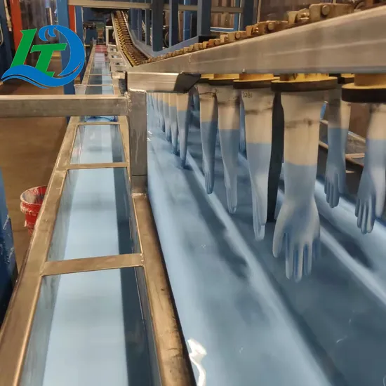 Customizable Industrial Grade Disposable Latex Glove Production Equipment for Mining Industry