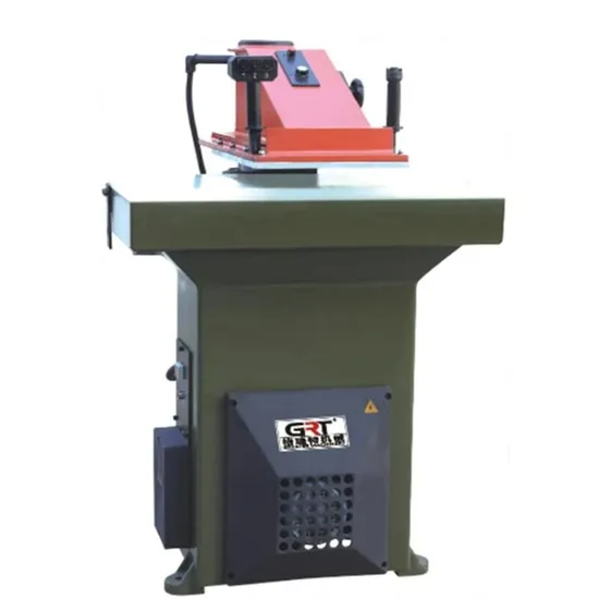 Swing Arm Cutting Press Machine Clicking Press Cutting Machine