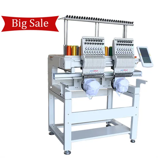 High Speed Double Head Embroidery Machine Dahao Computer