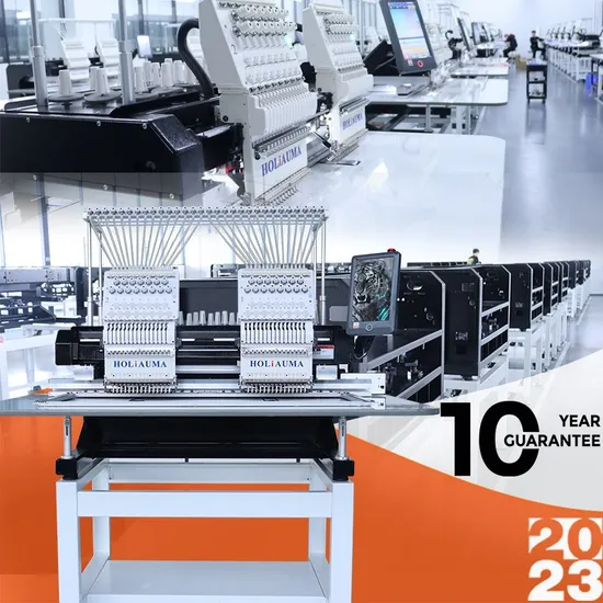 10 Years Warranty! Holiauma Factory Direct Sale Dahao Computer Embroidery Machine Double Head Wholesale Cheapest Price