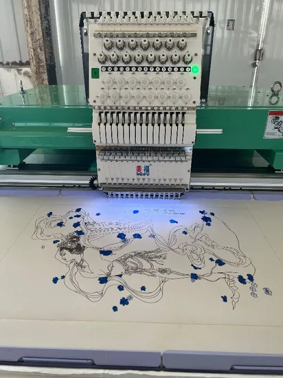 Computerized Embroidery Machine Portable Design Small Home Use Flat Cap Garments Embroidery