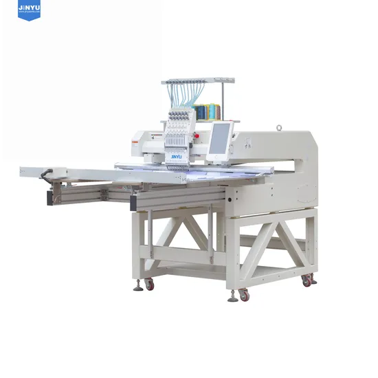 Jcm-1201 800*1200mm Fast Delivery One Head Multi Needle Large Size Embroidery Machine