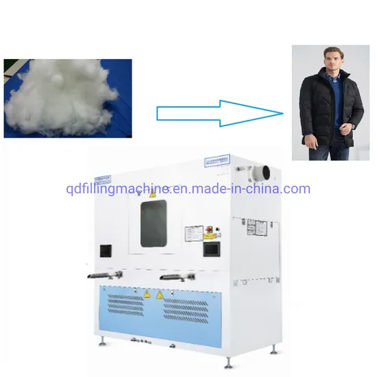 Bealead Multi-Function 2 Heads Long Fiber Goose Down Filling Machine for Garment Home Textiles