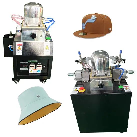 Automatic Small Type Baseball Cap Making Machine Single Head Hat Cap Mould Ironing Machine