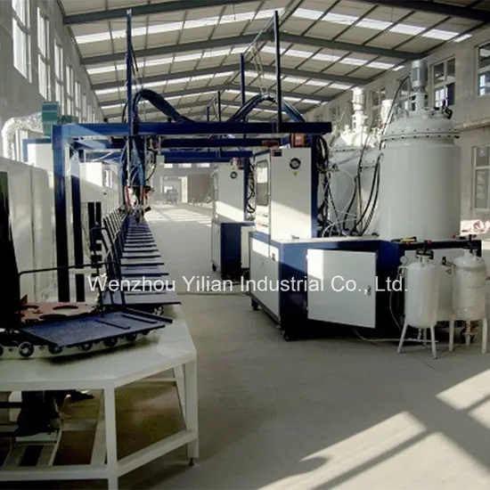 Double Density Low Pressure 60 Station PU Shoe Machine