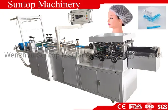 Disposable Non Woven Dental Head Covers Cap Hat /Non Woven Medical Cap Making Machine