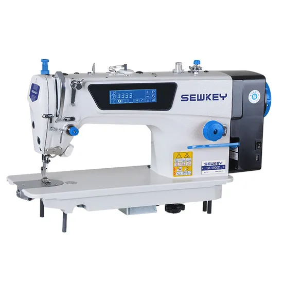 Sk-1900d Computerized Single Needle Lockstitch Sewing Machine with Automatic Trimmer
