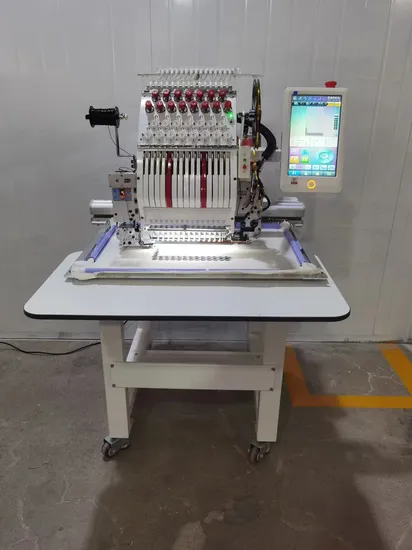 New Design Digital Computerized Embroidery Machine Single Head Flat Sequin Simple Cording Embroidery Machine