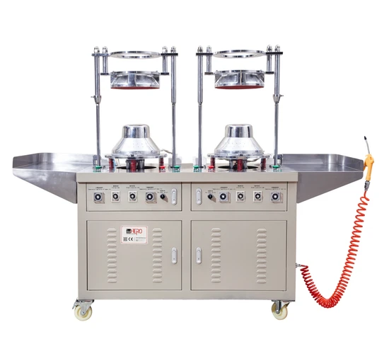 Automatic Double Head Bucket Hat Ironing Machine Hat Blocking Machine Cap Steam Machine