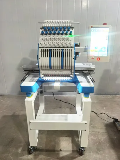 1501 1head 12/15 Computerized Cloth Embroidery Machine Prices