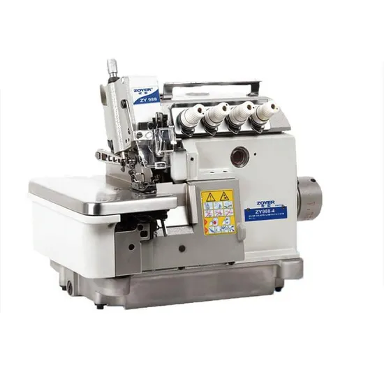 Zy988-4 Zoyer Ex Series 4-Thread Super High Speed Overlock Sewing Machine