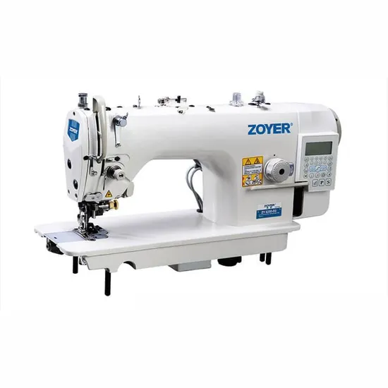 Zy5200-D3 Zoyer Direct Drive Auto Trimming High Speed Lockstitch Industrial Sewing Machine with Side Cutter