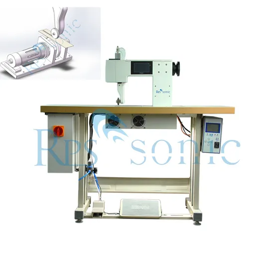 High Power Ultrasonic Sewing Machine Rotary Welding Seamless Sewing Machine