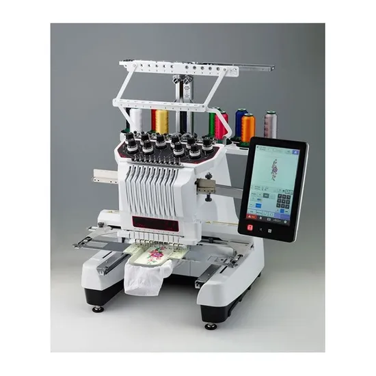 Hot Sale 10 Needles Embroidery Machine & Hat Hoops Kits