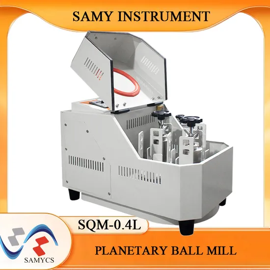 Nano Powder Grinder Machine Price Mini Planetary Ball Mill for Lab Grinding