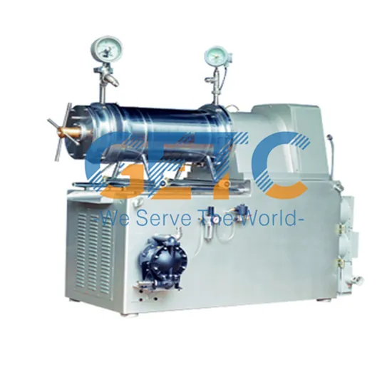 High Efficiency Low Noise Super Fineness Horizontal Pin Type Bead Mill