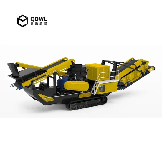 Qdwl Concrete Limestone Granite Crushing Machine Mobile Concrete Stone Cone Crusher Jaw Crusher Moving Crushing Crusher