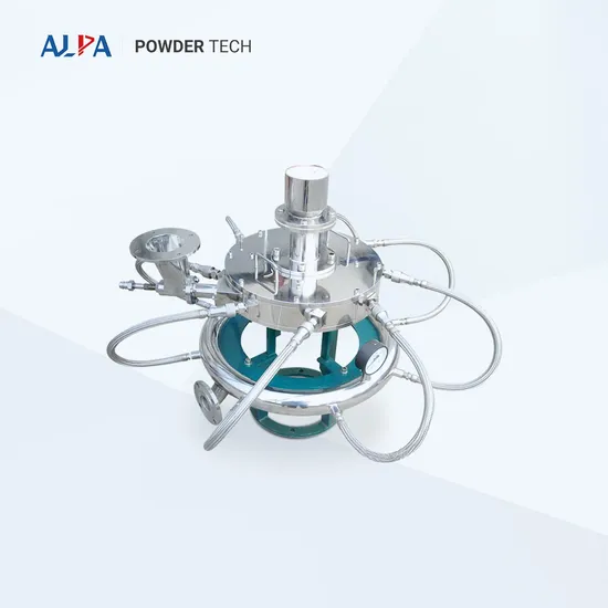 Ultrafine Particle Size 1.5um-45um Powder Grinding Spiral / Disc Jet Mill