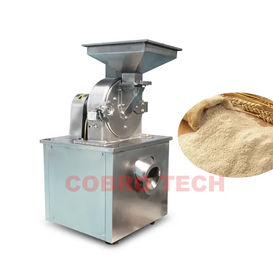 Industrial Food Ultrafine Powder Impact Grinding Pin Disc Mill Pulverizer