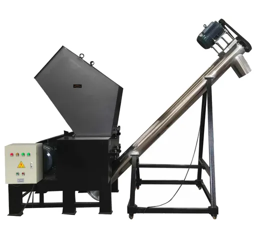 Heavy Duty Single Shaft PVC ABS PP/PE PP Waste Plastic Crusher