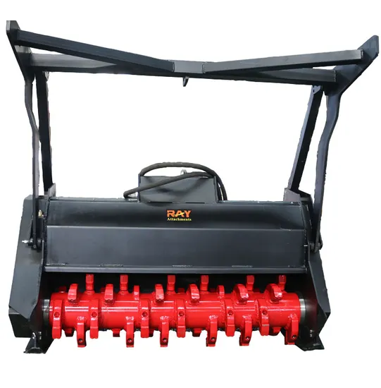 Excavator Skid Steer Loader Attachments Forestry Mulcher for Sale