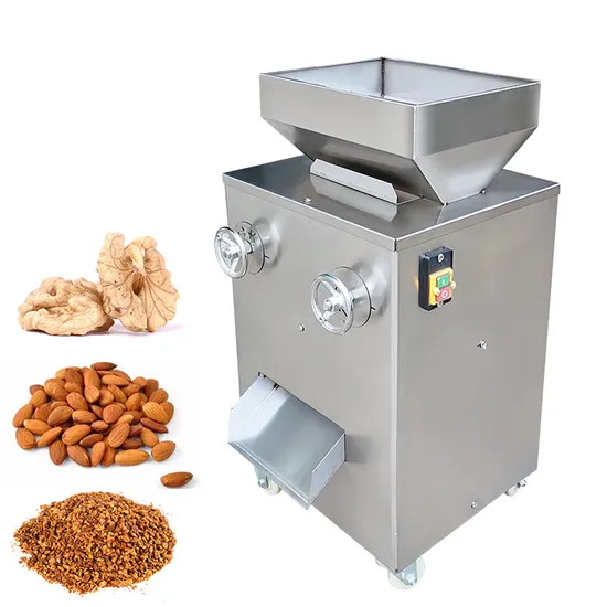 Chopper Cashew Nuts Chopping Peanut Cutting Machine Dicing Walnut Crusher Pistachio Crushing Almonds Cutting Machine
