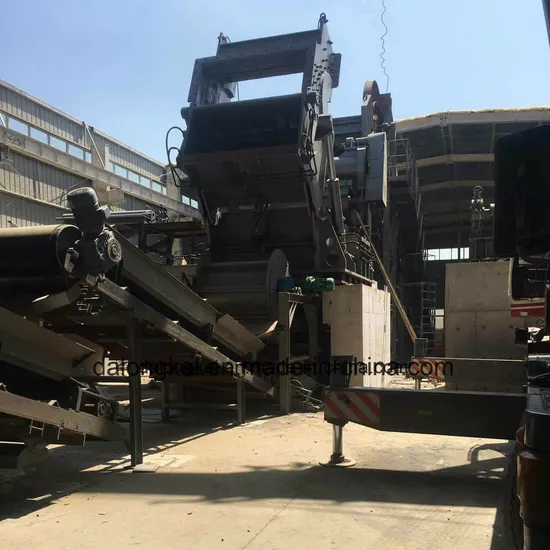 Psx-750 Hydraulic Steel Scrap Shredder Line