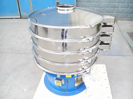 Powder Sieving Machine Vibrating Screen Sifter Machine