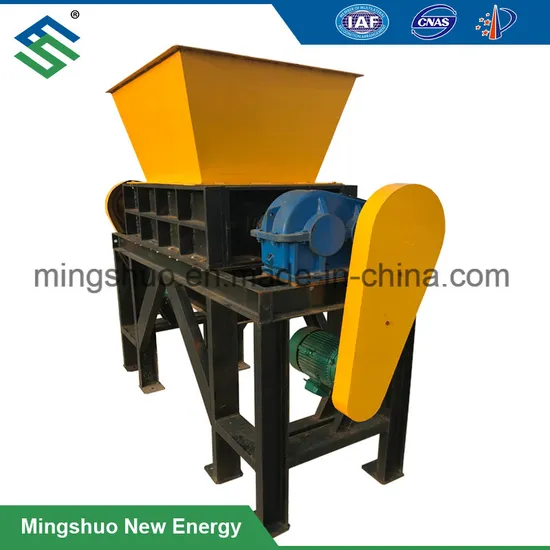 Shear Crusher for Medical Waste Shredding 2 Tons Per Day