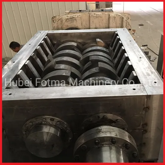 Double Shaft Wood/Bamboo Raft Crusher