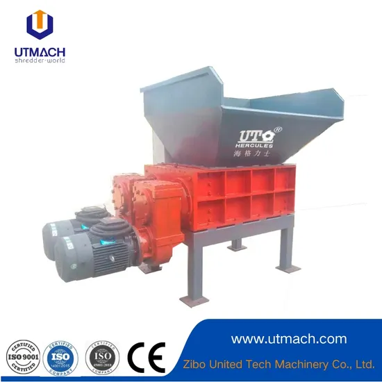 Four Shaft Paper Shredder Carton Shredding Machine Secure Document Destruction Machine