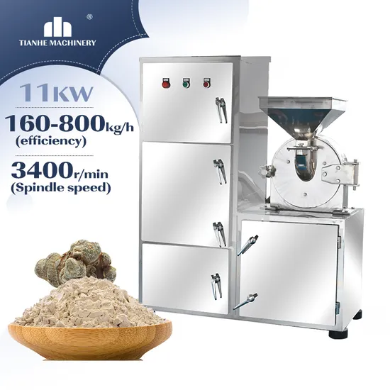 Tianhe Sf-40b High Speed Powder Herb Leaves Powder Grinder Mill Pulverizer Machine