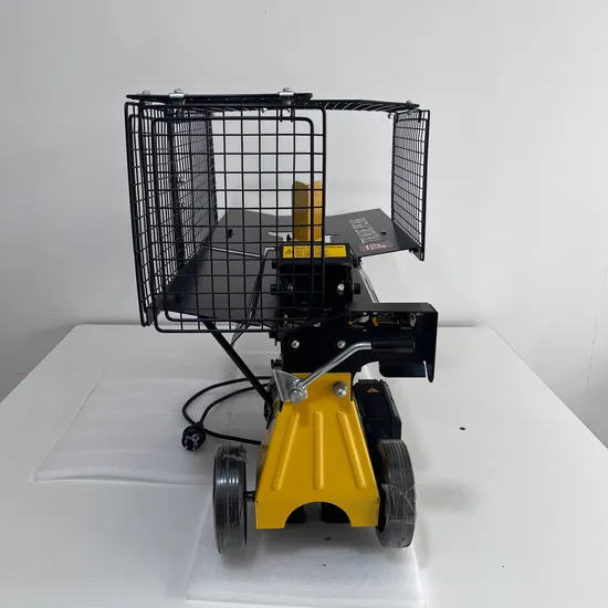 5ton CE Approval New Structure Electric Horizontal Wood Log Splitter with Stand