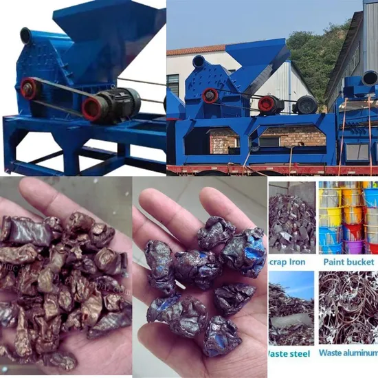 2023 New Metal Scrap Crusher Hydraulic Hammer Iron Crusher for Recycling
