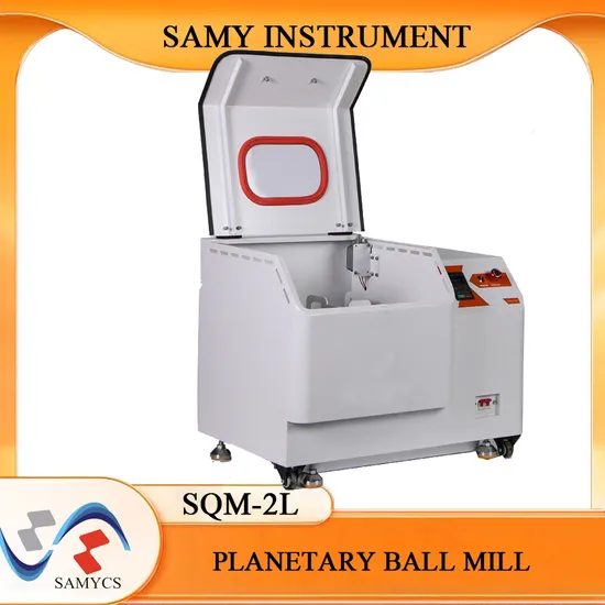 Sqm-2L Laboratory Grinding Equipment Micro Powder Planetary Ball Mill with 4*500ml Jars