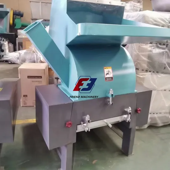 Friend Hot Sale PP PE PVC Pet Plastic Pipe/Profile/Bottles Crusher Machine Recycling Crushing Equipment