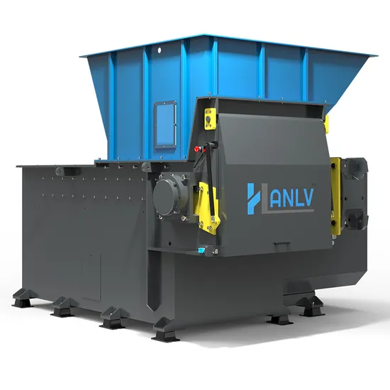 Single Shaft Waste Cardboard Wood Cable Cloth Fabric Textile Plastic Pallet Shredder Machine
