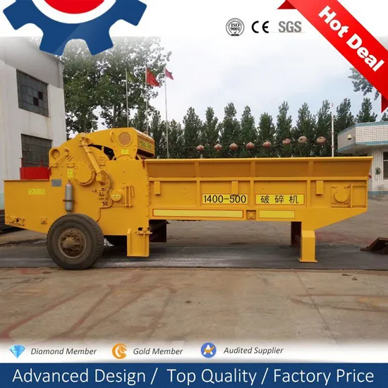 Low Price Self Powered Branch Used Wood Sawdust Chipper Machinery